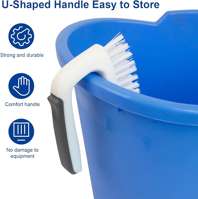 CELOX Scrub Brush 3 Pack for Kitchen, Kitchen Cleaning Brush for Pot Pan and Stove