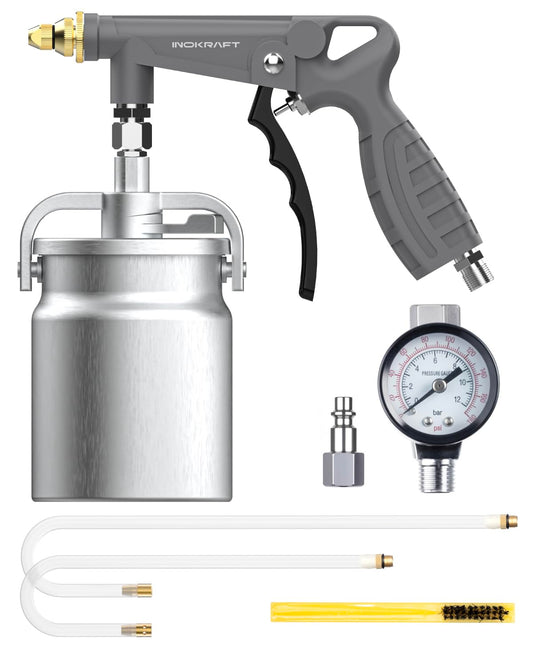 InoKraft Undercoating Spray Gun Kit with Suction Feed Cup - Image 1