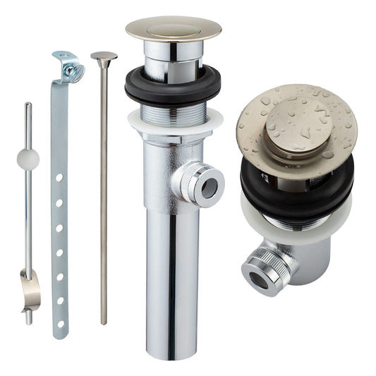 Sink Pop-Up Drain Stopper Assembly with Lift Rod | Bathroom Essentials - Image 1