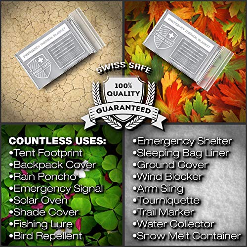 Swiss Safe Emergency Blanket for Camping, Car - Image 6