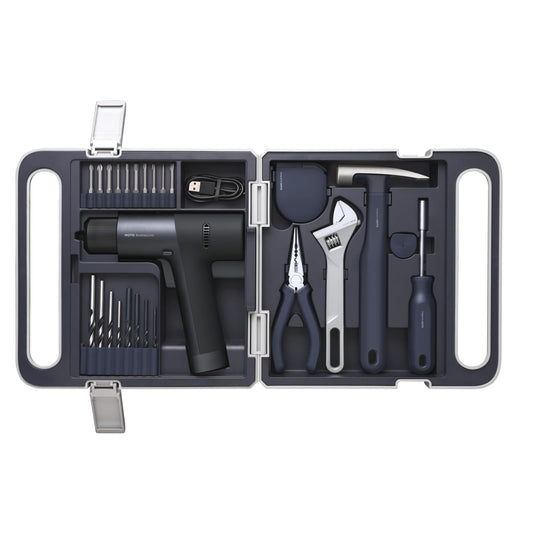 HOTO 12V Brushless Cordless Drill Tool Set, Power Drill Tool Kit - Image 1