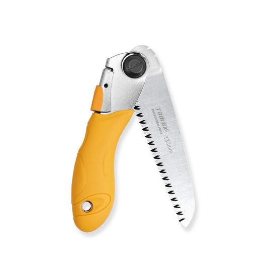 Small Folding Saw,5 Inch Pruning Saw,7TPI/Teeth Camping Saw - Image 1