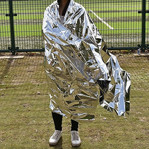 Emergency Mylar Blankets - 84" X 52"(4 Pack) - Image 3