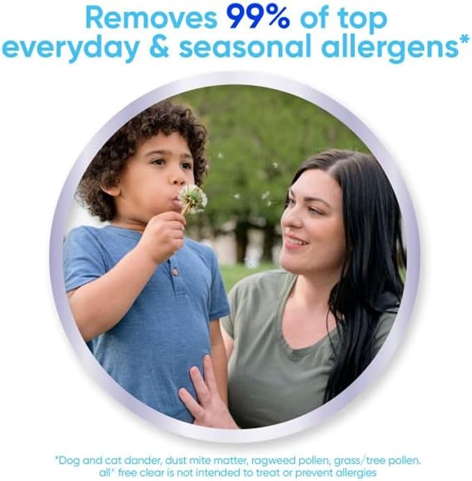 all free clear, Original, MIGHTY PACS Laundry Detergent Pacs for Sensitive Skin, Unscented and Hypoallergenic, 39 Count