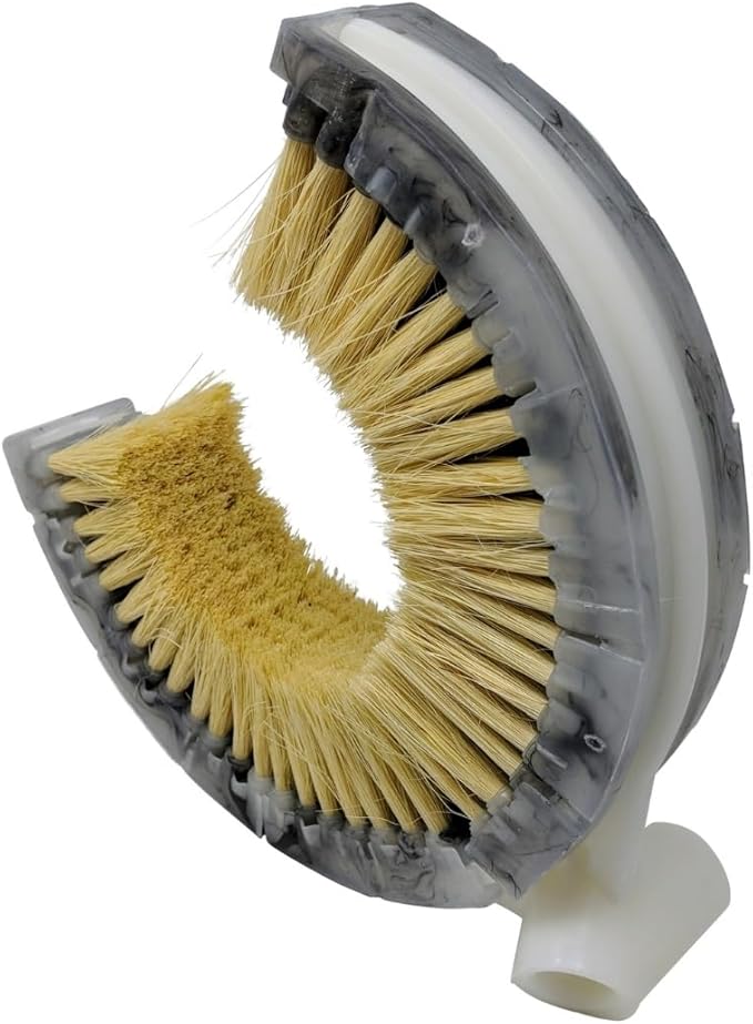 Teravan Wash Brush for Exhaust Stack Pipes with Natural Tampico Fiber, Truck Cleaning Brush, Ideal Scrub Brush for Truck Exhaust Stack Pipes (4"-6" Diameter)