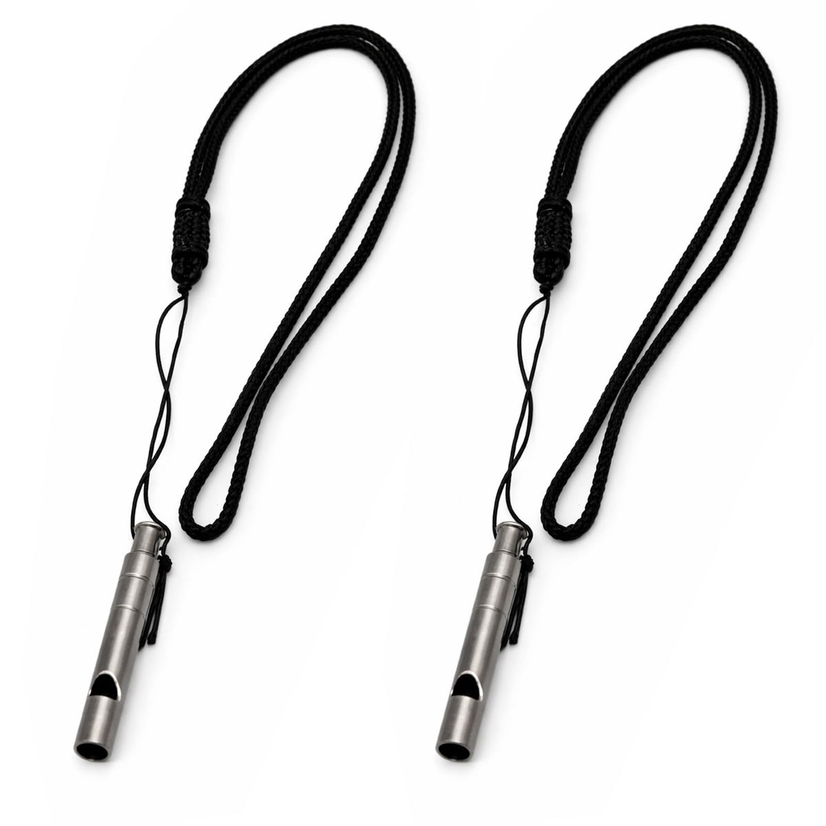 Titanium Emergency Safety Whistle, 125dB Loud Survival - Image 1