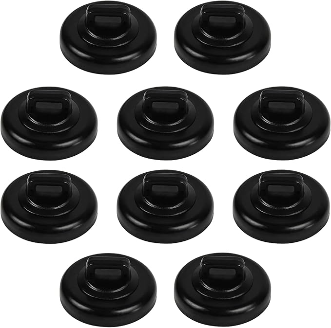 Magnet Zip Tie Mount Magnetic Zip Ties Mount Base Holder Multipurpose Wire Cable Holder Mount Wire Clips Management for Home Office Marine Electrical Wiring (D23 10Pcs)