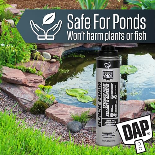 DAP Touch N Seal Black Spray Foam Sealant for RV, Pond - Image 4