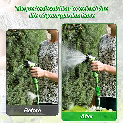 Expandable Garden Hose Repair Kit,4 PCS Dual-Channel Hose - Image 5