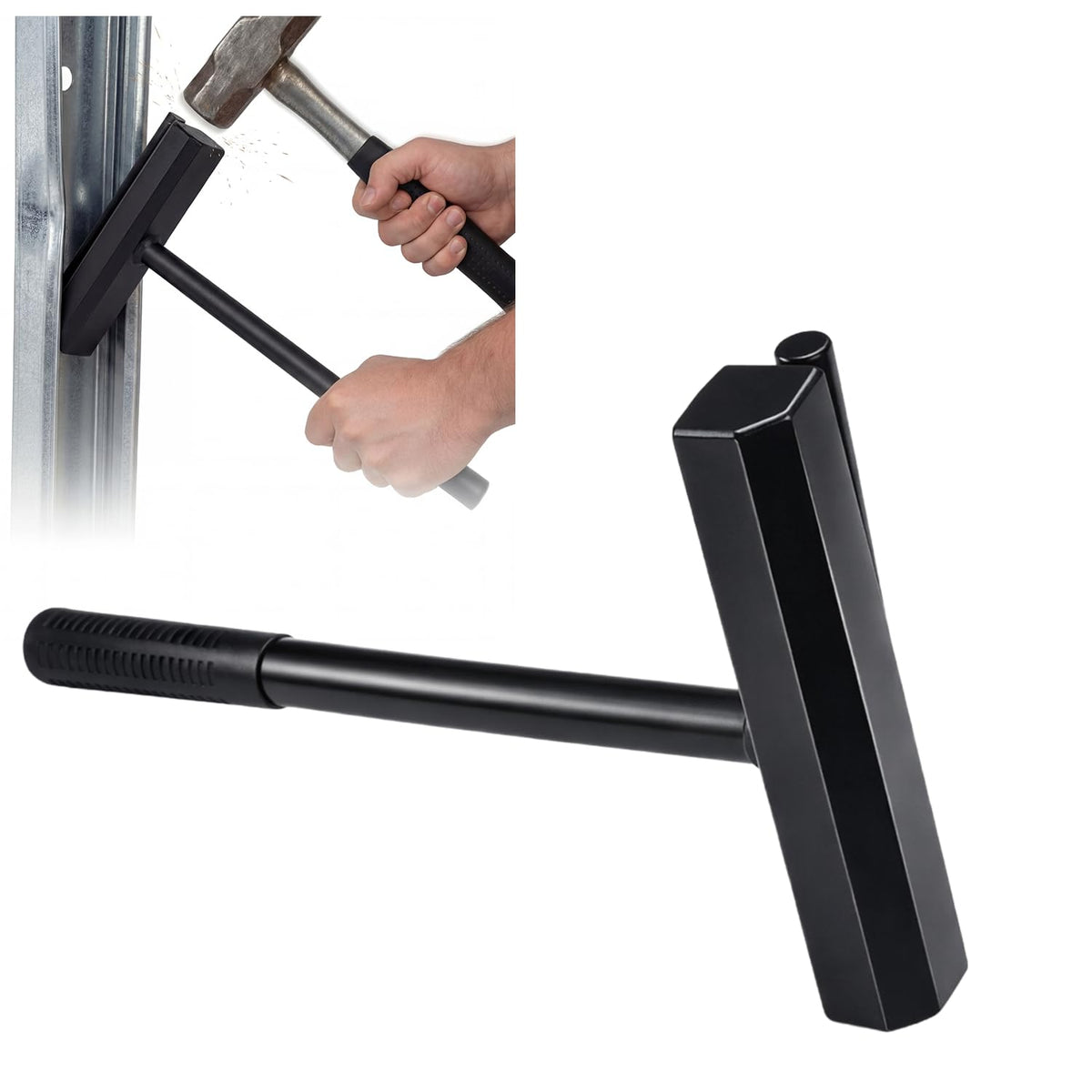 Garage Door Track Repair Tool, Contoured Anvil | Home Repair - Image 1