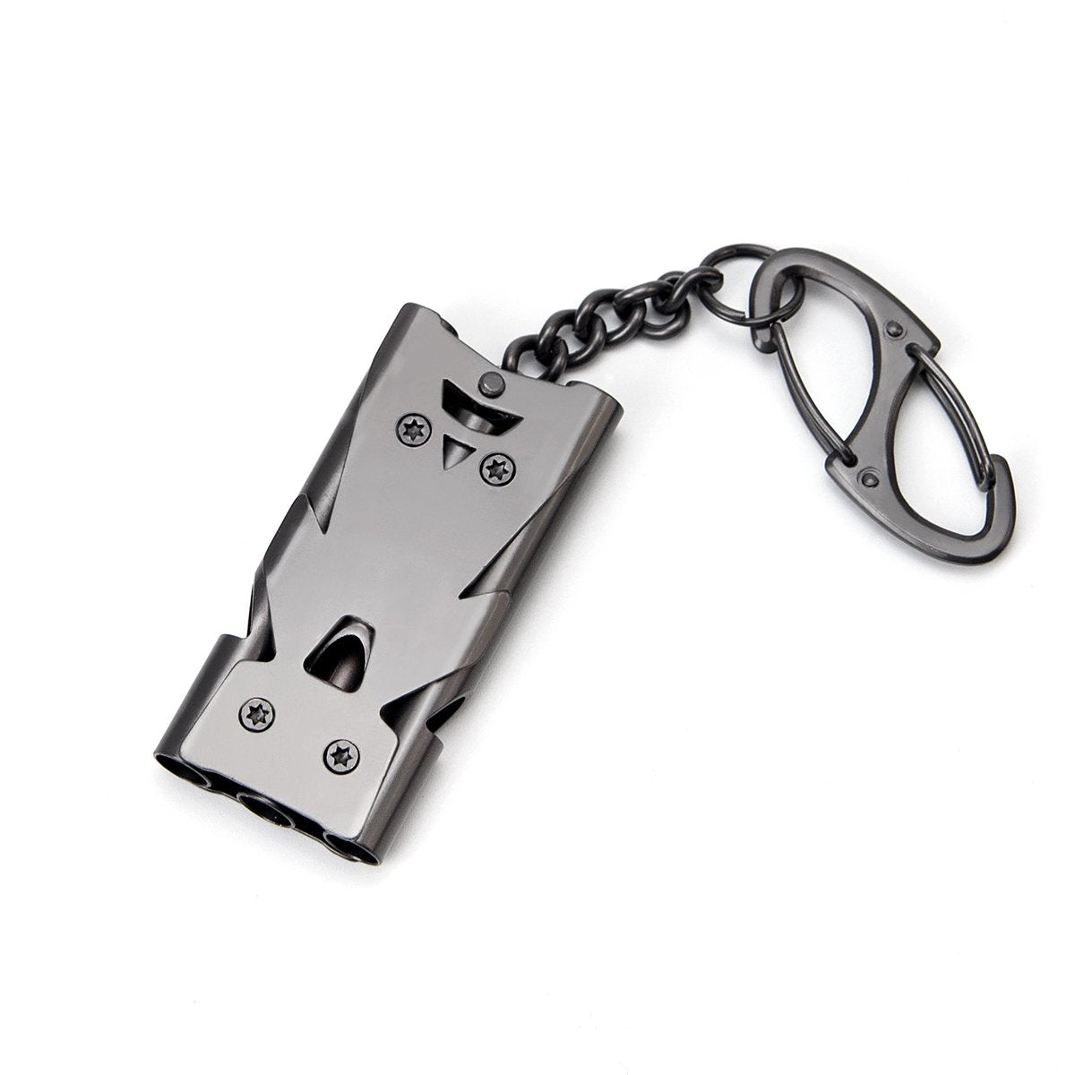 Whistle Emergency Whistles Keychain Rape Whistle Stainless Steel - Image 1