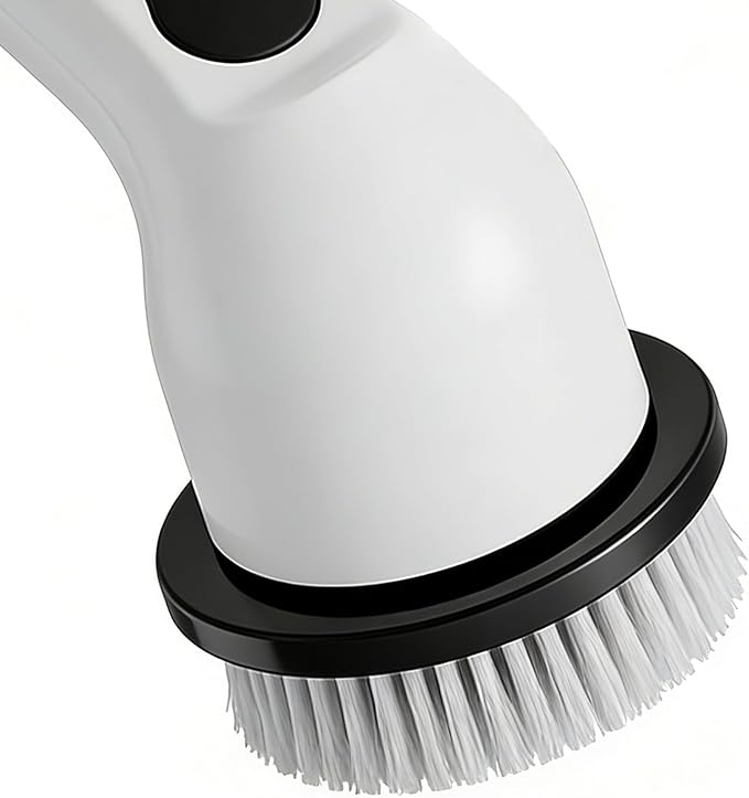 Electric Brush for Cleaning - Adjustable Handle Gadgets,Rechargeable Cordless Shower Scrubber | Car Kitchen Home Shower Floor Tile Tub Grout Wall Toilet