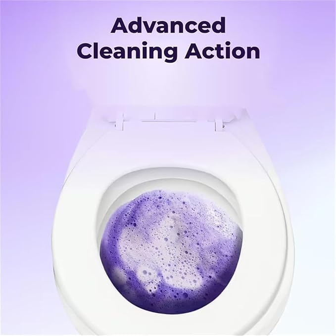 Fizzclean Toilet Cleaner, Fizzclean Toilet Cleaning Foam, Foam For Sparkling Clean, Touch Free Foaming Cleaning Powder (2)