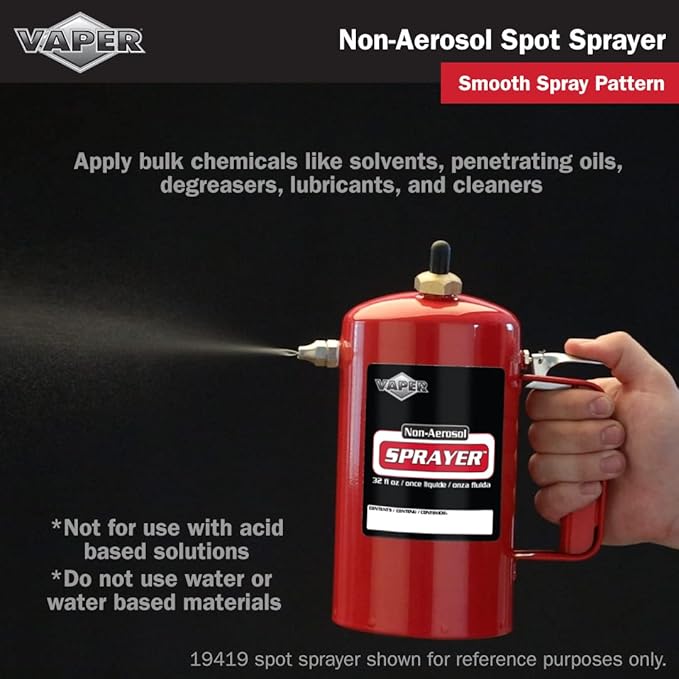 Vaper 19428 Spot Spray Non-Aerosol Sprayer - Yellow