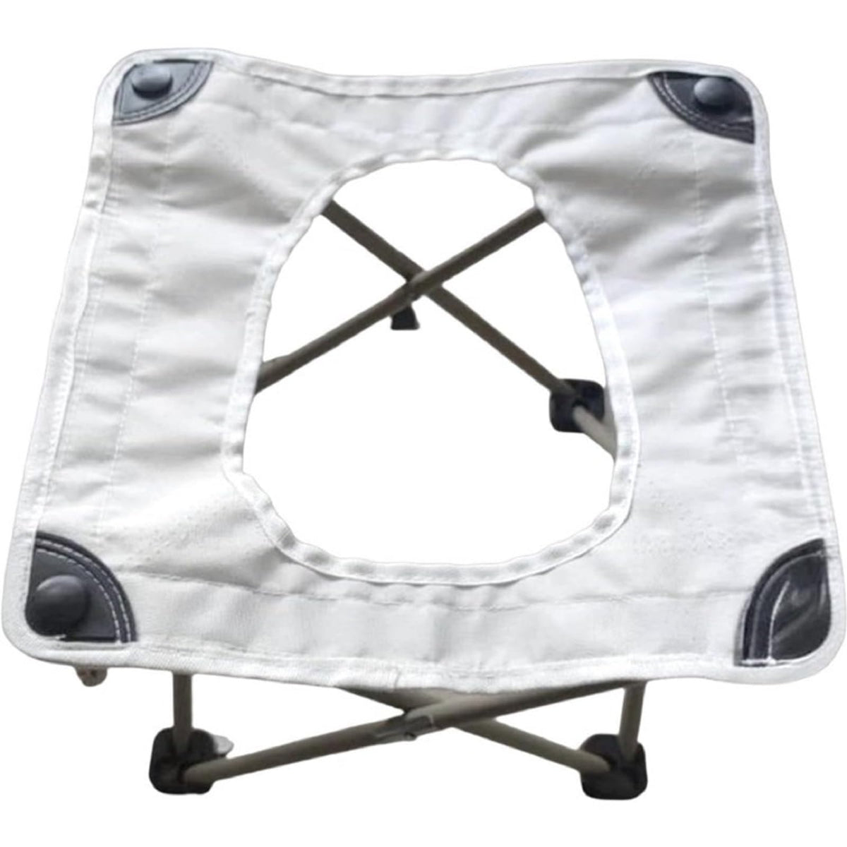 Portable camping toilet, compact folding travel toilet - Image 1