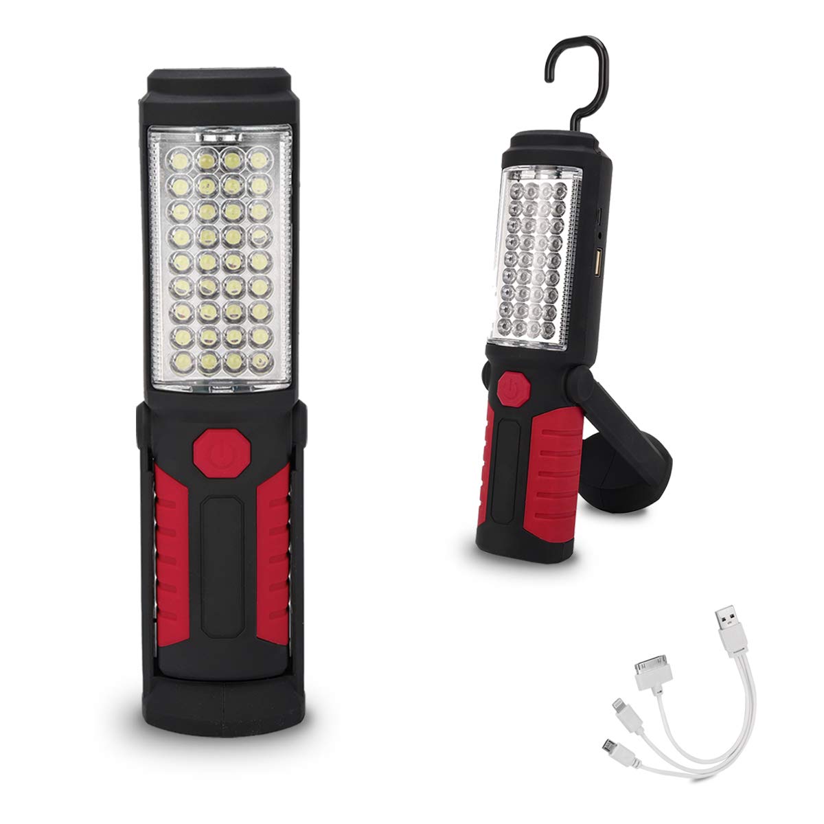 Rechargeable Work Light Portable LED Multi-use Magnetic | Home Repair - Image 1