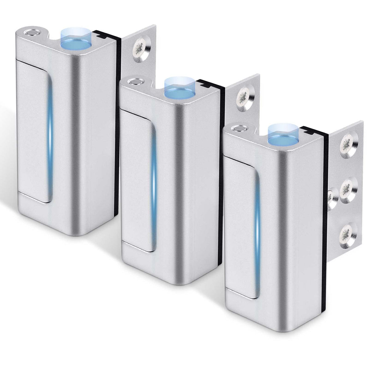 3Pack Door Reinforcement Lock Home Security, Childproof Safety - Image 1