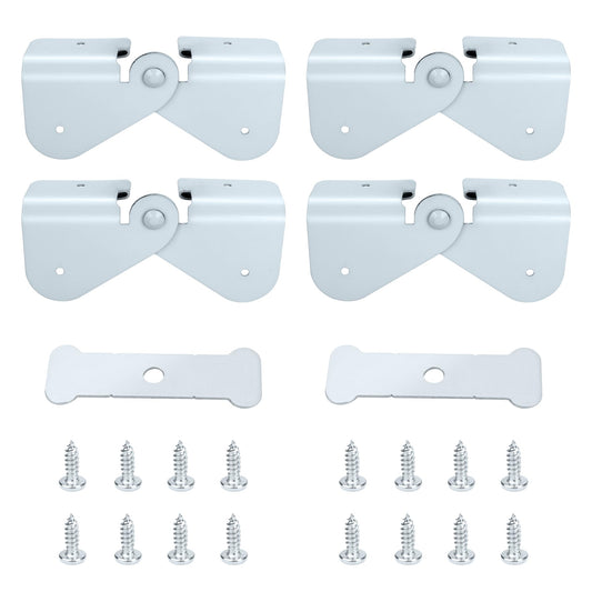 Downspout Zipper Hinges for Rain Water Gutter Extension - Image 1