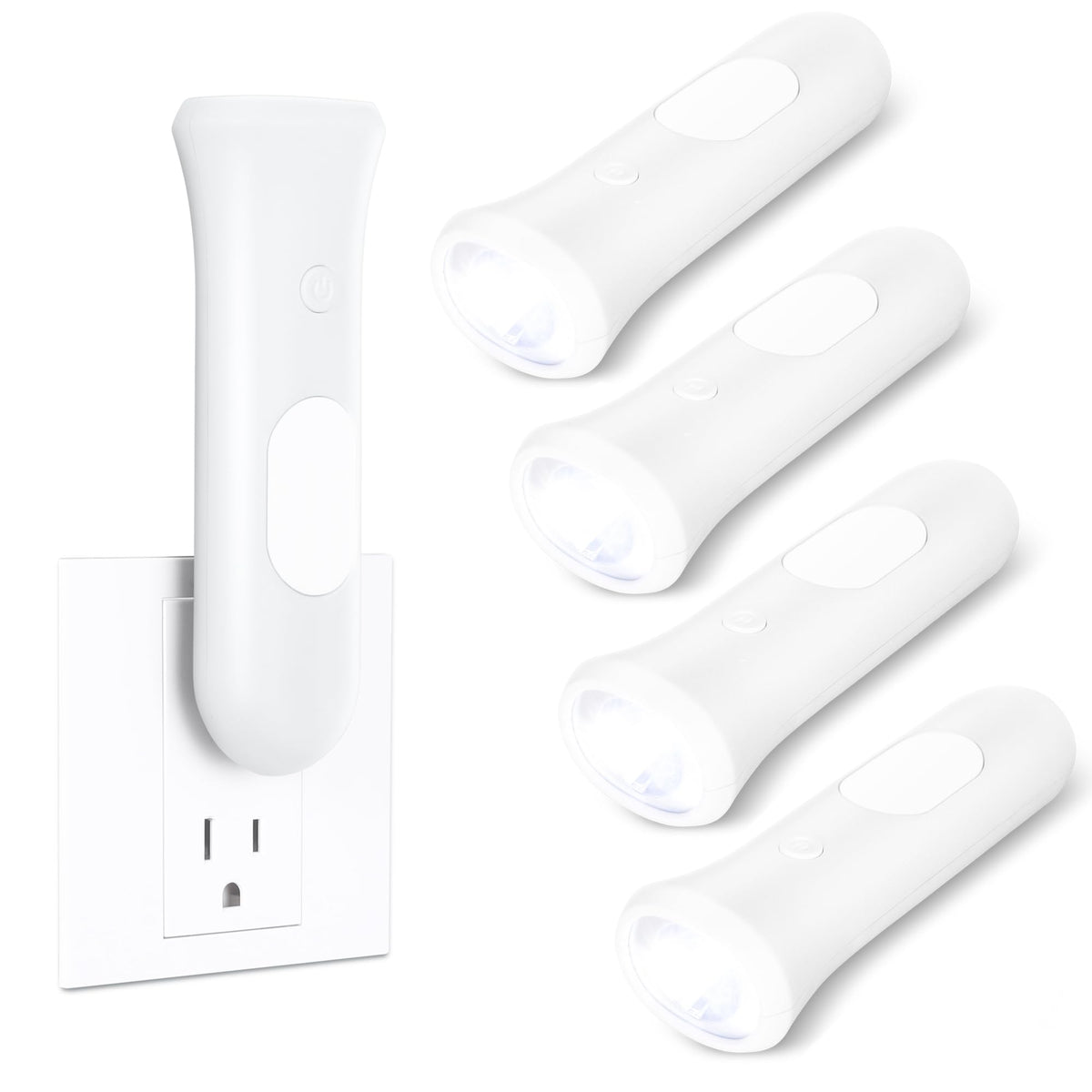 ROSSEX 4 in 1 Emergency Lights for Home Power Failure, 4 | Home Repair - Image 1
