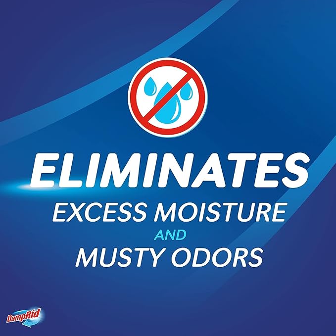 ILIOS Moisture Absorber & Odor Remover - Fragrance Free - 10.5 oz. (Pack of 3) Disposable, Lasts Up To 60 Days, No Electricity Required - Ilios Packaging.