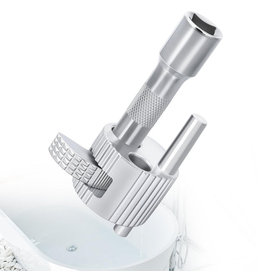 97258 Tub Drain Removal Tool, 3/8" Drive Extractor for Bathtub