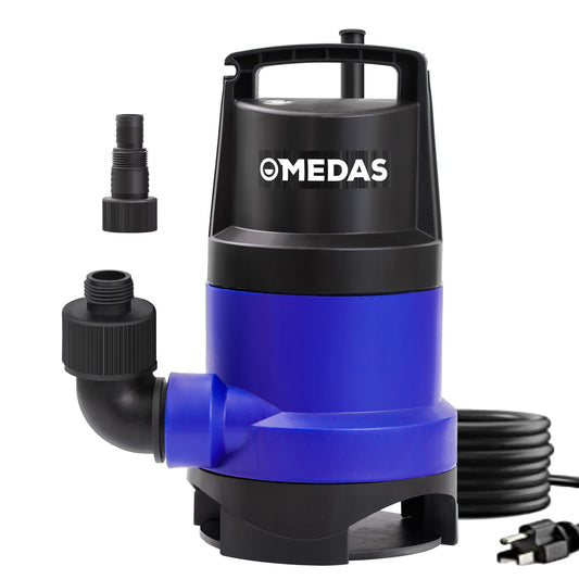 MEDAS 1HP 3434 GPH Sump Pump Submersible Clean/Dirty Water - Image 1
