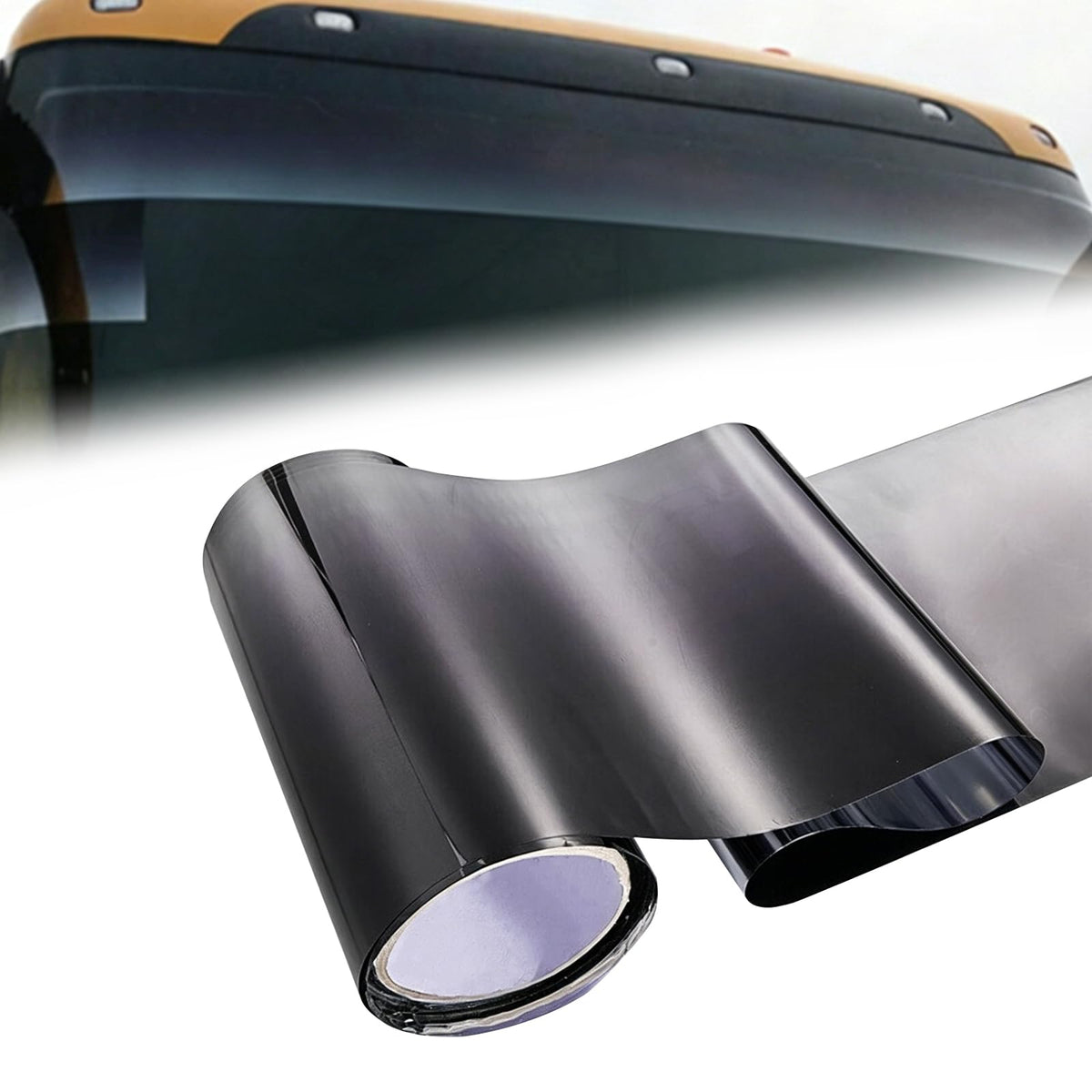 Car Windshield Tint Strip, 7.87" x 59" Window Sun Visor - Image 1
