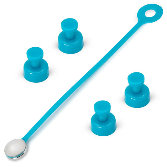Magnetic Stud Finder, Pendulum Magnet with 4 Marking Pawns - Image 1