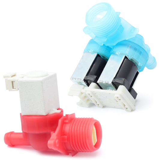 W11688994 & W11688995 Washer Cold and Hot Water Inlet Valve Set - Image 1