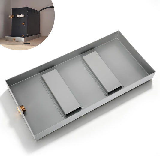 21 x 10 x 2 Inch Steam Generator Drain Pan for SteamSpa - Image 1