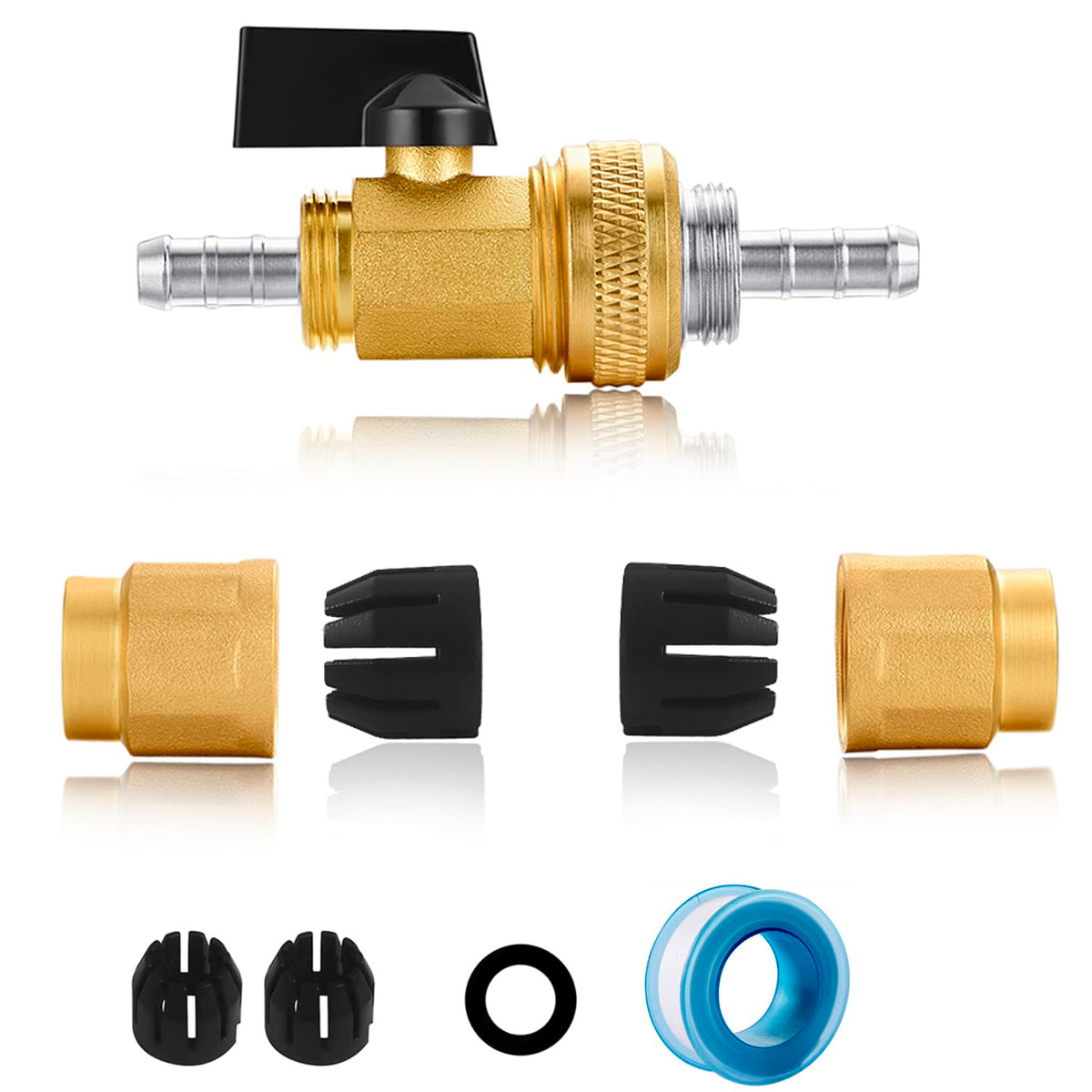 Expandable Hose Repair Kit, 0.353" Barb with GHT Female | Home Repair - Image 1