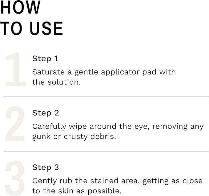 Eye Envy Tear Stain Remover Solution for Dogs. 100% Natural, Safe. Treats The Cause of Stains. Recommended by AKC Breeders, Vets, Handlers, Groomers. Contains Colloidal Silver. 8 oz. Made in USA