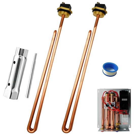 HE 90240 Copper Heating Element, 9KW 240V | Hand Tools - Image 1