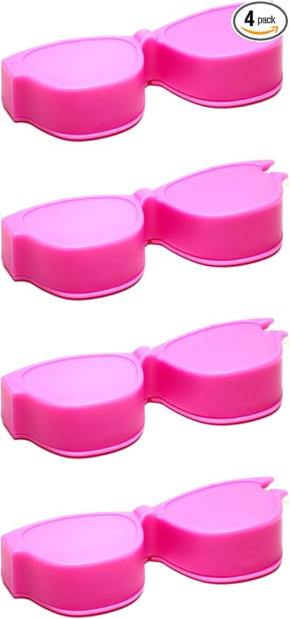 Calabria Kool Klean 4 Pack Eyeglass Lens Cleaner Kit Pink 15 ml Cleaning Spray, White Microfiber Cleaning Cloth Cleaning Kit