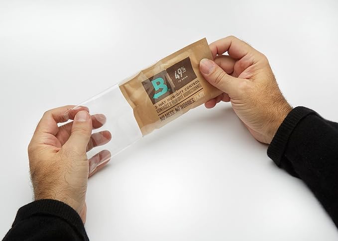 Boveda 49% Two-Way Humidity Control Replacement Packs for Boveda Starter Kits for Music – 12 Pack – Moisture Absorbers for Instrument Cases – Humidifier Packs – Individually Wrapped Hydration Packets