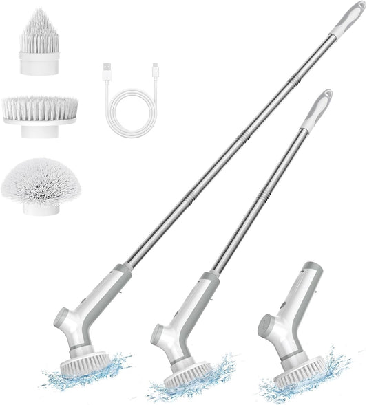 Electric Spin Scrubber, VEWIOR Cordless Shower Scrubber - Image 1