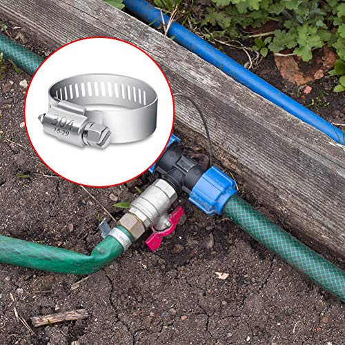 Selizo 40Pcs Hose Clamp Including 7 Sizes Adjustable Pipe | Hand Tools - Image 7