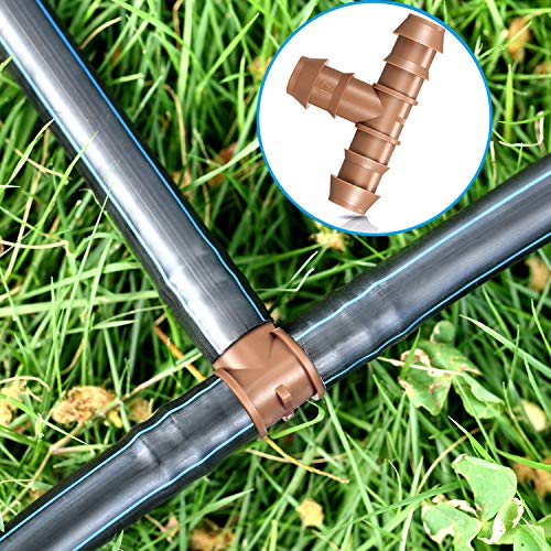 Boao 28 Pcs 1/2 Inch Drip Irrigation Fitting Barbed Connectors - Image 7