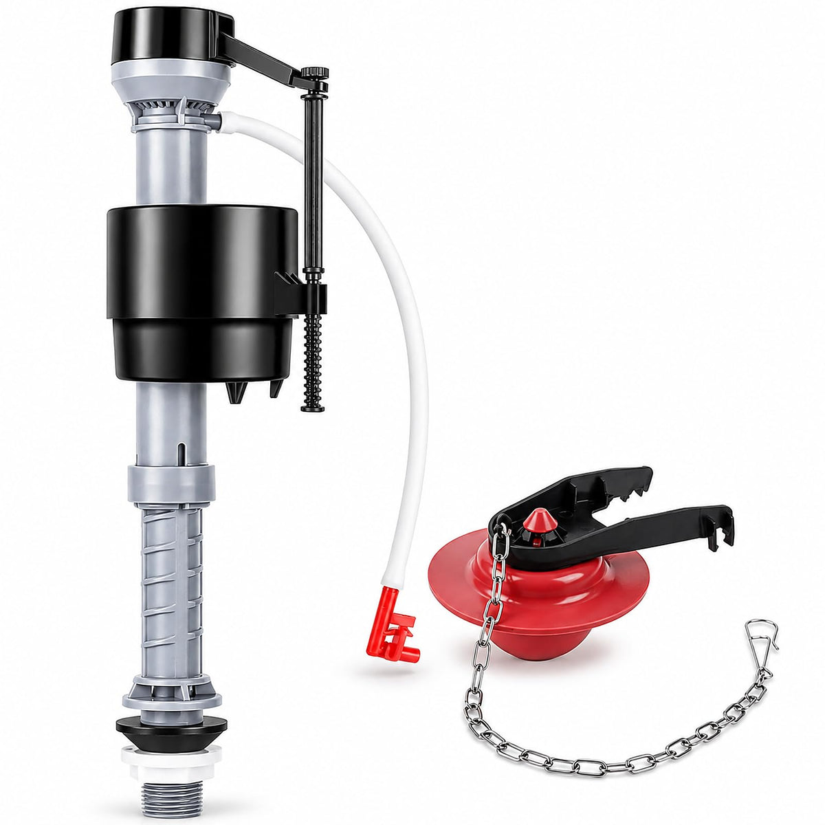Toilet Tank Replacement Kit with 2-Inch Flapper | Bathroom Essentials - Image 1