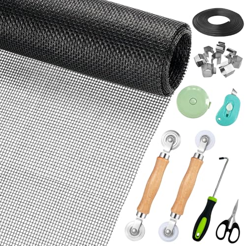 Window Screen Replacement,Screen Door Repair Kit - Image 2