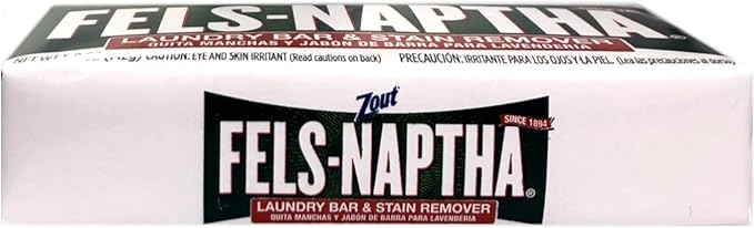 Fels Naptha Laundry Soap Bar & Stain Remover - Pack of 2 by Fels Naptha
