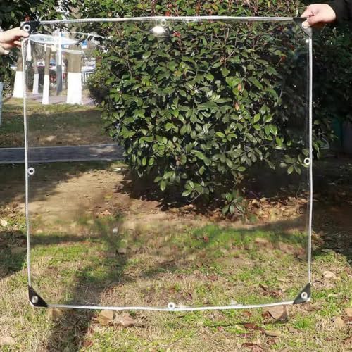 Heavy Duty Waterproof Transparent Tarp，Clear Tarp 5x7 ft - Image 3