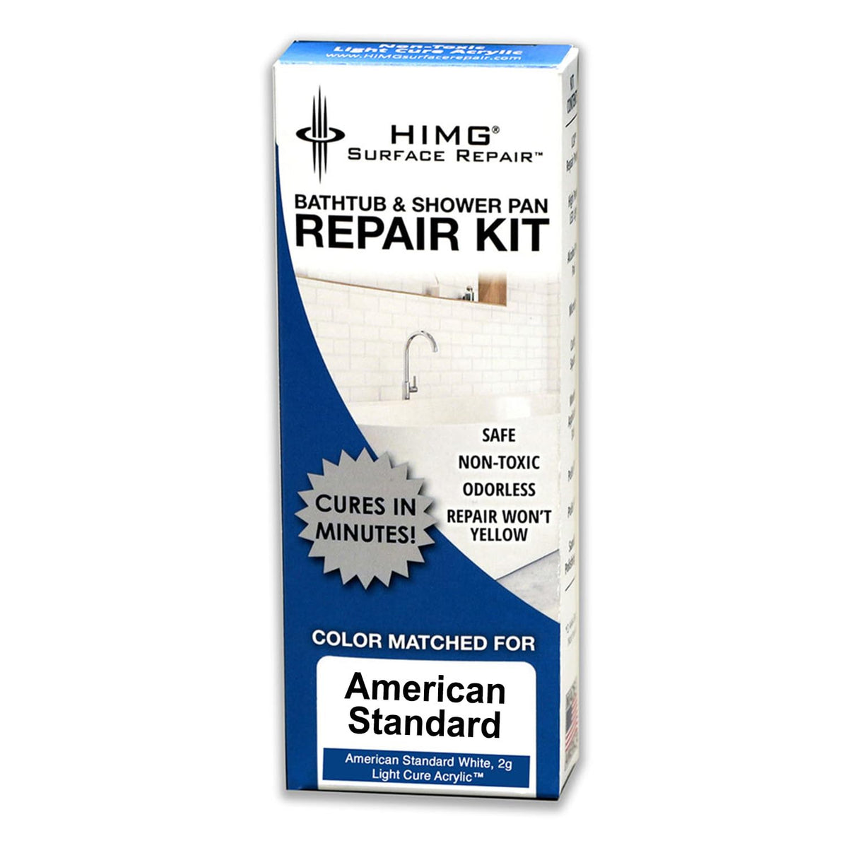 Bathtub & Shower Pan Repair Kit - Fits American Standard | Home Repair - Image 1