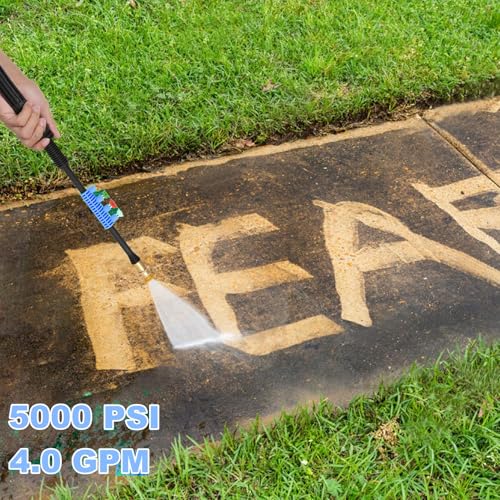 5000PSI Heavy Duty Electric Pressure Washer, Built in 1L - Image 3