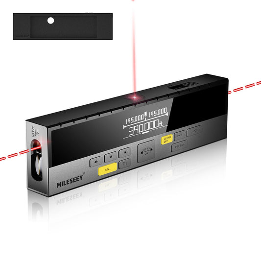 MILESEEY DP20 PRO Dual-Sided Laser Measuring Tool, 390 ft - Image 1