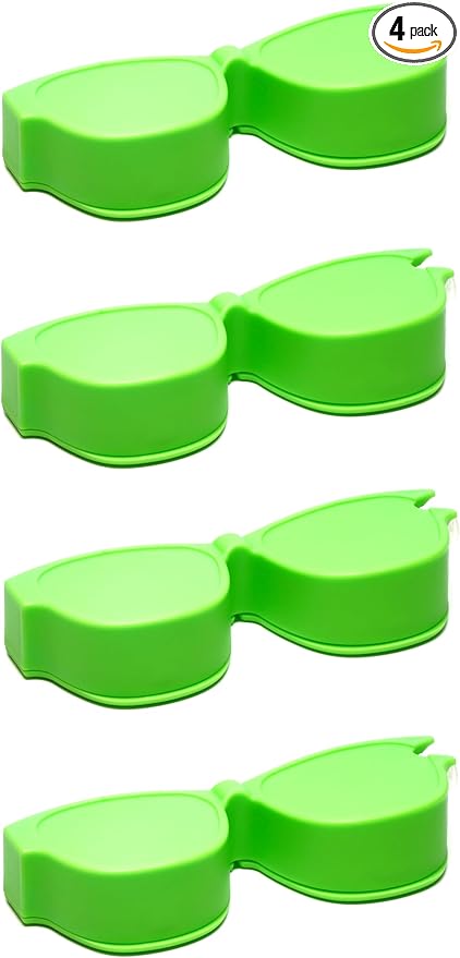 Calabria Kool Klean 4 Pack Eyeglasses Lens Cleaner Kit Green 15 ml Cleaning Spray, White Cleaning Cloth Eyewear Cleaning Kit