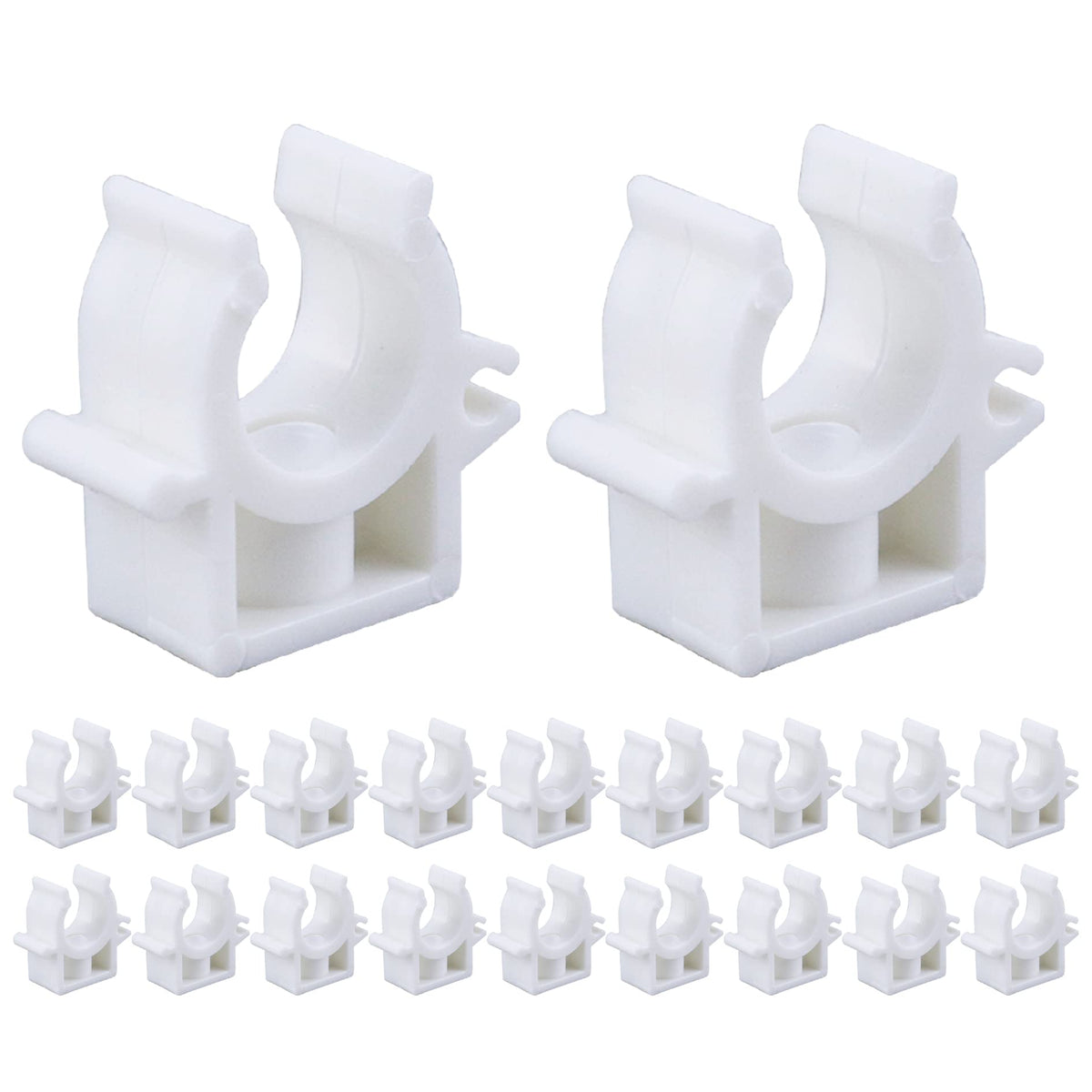 PEX Clips Pipe Clamp 1/2 Inch, 20 Pack 16 mm Pipe Hangers | Hand Tools - Image 1