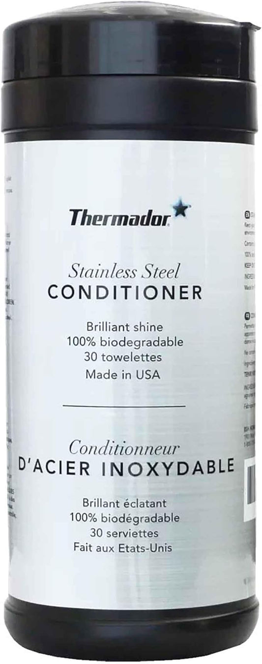 Bosch 17002200 Appliance Stainless Steel Conditioner (30 Wipes)
