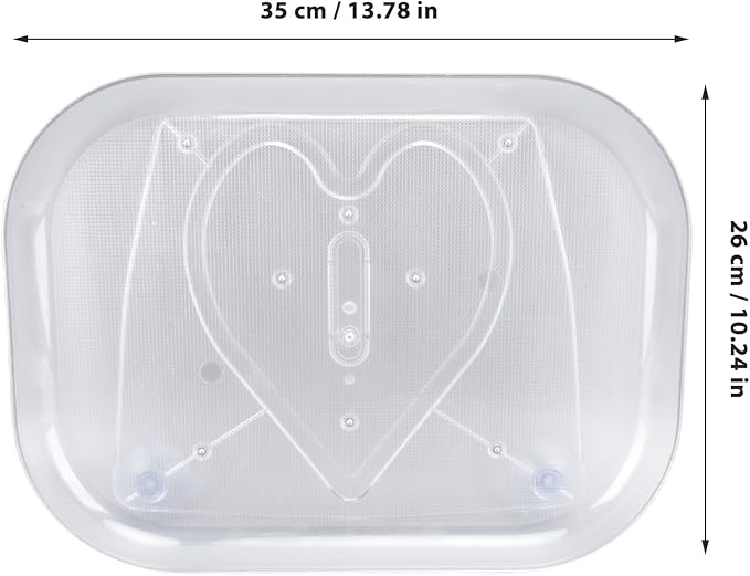 360 Degree Rotating Tray for Refrigerator, Neat and Orderly Storage Fridge Turntable, Anti Slip Organizer for Kitchen, Pantry, Cabinet (S)