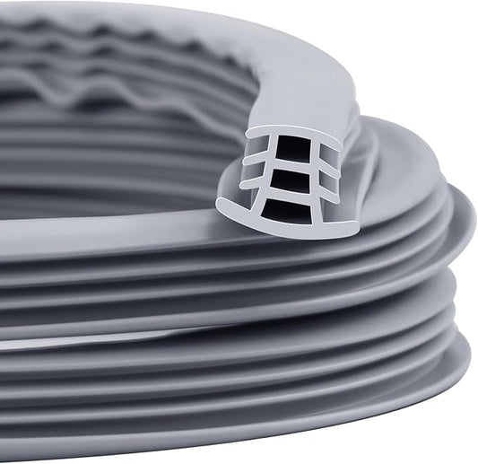 Flexible EPDM Rubber Strip (50 ft Long and 3/4 inch Wide) for Concrete Crack Repair and Replacement - Weather and Aging Resistant Expansion Joint Filler for Driveways and Sidewalks